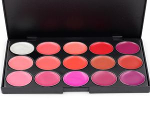 Matt Matte Lipstick Professional Lipstick Palette 3PCSlot Red Lips 15 Colors Lipsticks Lip Gloss Makeup L15019428462