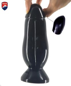 Promocja MLSICE Big Anal Plug Antinus Massager Butter Tanio Anal Sex Toy For Women Men Lesbian Gay erotyczne produkty Y18922076645