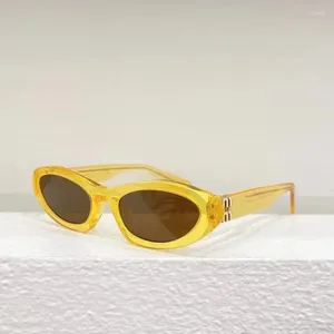 Sonnenbrille 2024 Kleine Katze Auge Frauen Vintage Weibliche Shades Marke Designer Gafas Luxus Sonnenbrille UV400 Brillen Oculos
