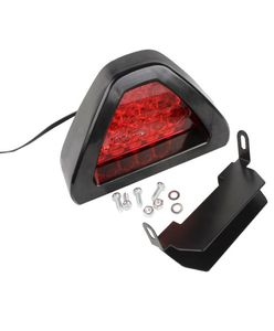 Car Fog Lamp LED Flash Bulbs Triangle Tail Light Brake Light Red Universal Auto Rear for Motorcycle ATV Truck SUV3457154