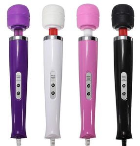10 functions power AV vibrator portable massage stick body massager magic wand vibrator Gspot vibrator female sex toyssex p1240402