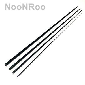 Rods IM8 Medium Action Fly Fishing Rod tom Nymf Transparent svart reparationsstång Byggnad Diy Privat Material Noonroo