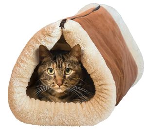 Mats Kitty Shack 2 i 1 Tube Cat Matt och säng, husdjurstillbehör Katttunnel katt sovsäck hund katt husdjur hus husdjur levererar husdjur