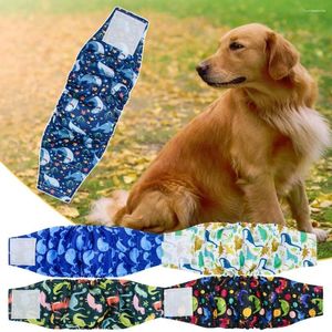 Dog Apparel Pet Physiological Pants Diapers High Absorbency Male Belly Band With Fastener Tape For Training Comfortable