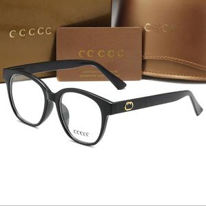 Lyxdesigner retro solglasögon gg kvinnor män klassiska varumärke glasögon stor ram solglasögon kvinna med ruta 0040