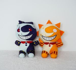 Pchane zwierzęta kreskówkowe pluszowe zabawki ins urocza imitacja FNAf Final Boss Clown Action Figure Sun Dolls6792035
