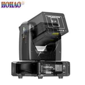 2024 Ny ankomst 6W RGB Animation Fullfärg Moving Head Laser Light DMX Northern Canopy Effects High-Speed ​​Scanning Scope 20kbs