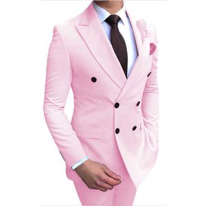 Wedding Best Man Suit Business Casual Suit dwuczęściowy Groom Best Man Wedding Banquet Suit Man Q240301