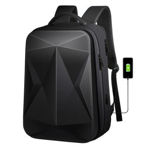 Backpack New Fashion Men's Backpack Large Capacity Business Laptop Bag Usb Waterproof Suitcase Wholesale Multifunctional Hard Shell Bag