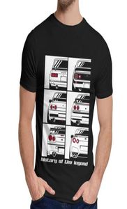 Neuheit Männer Skyline Grafik Druck TShirt Oneck Freizeit Baumwolle GTR Auto T Shirts Y2001047655010