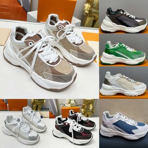 Run 55 Sneaker Designers Platform Trainers Women Outdoors Fashion Shoes Fashion Classic Rubber Leather Sport Shoes Size 36-45 مع Box 483