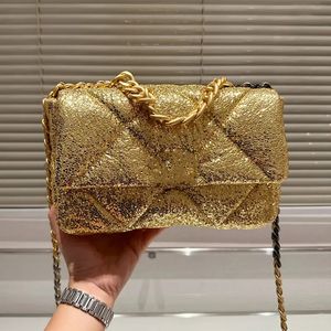 Projektanci Classic 19 Flap Crossbody torebki torebki France marka 9a jakość pikowana Matelasse Bling-Olling Kobiet łańcuchowa torba na ramię luksusowe torby designerskie portfel portfel