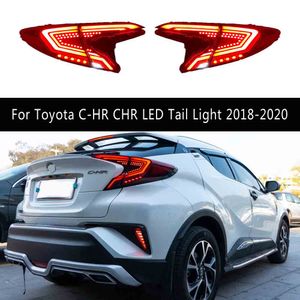 Toyota C-HR CHR LED Kuyruk Işığı Montajı için Arka Lamba Arka lamba Montaj Fren Ters Park Çalışan Işıkları 18-20 Otomatik Parçalar