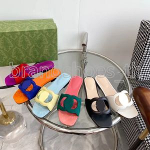Designer-Hausschuhe für Damen, Freizeitschuhe, ineinandergreifende Ausschnitt-Sandalen, flache Leder-Slipper, Sommer-Außensohle, Slide Circle Signature, modische Schuhriemen-Sandalen