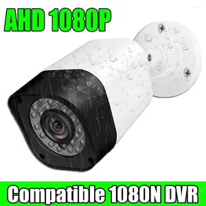 Säkerhet CCTV AHD-kamera 1080p 2.0MP koaxial digital för hem i/utomhusvattentät IP66 IR-CUT Infraröd nattvision