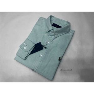 Ralphs Laurence Polo Ralphs Long Sleeve Spring and Autumn Business Cotton Oxford Non Iron Slim Paul Formal Shirt High Quality Ralphs Polo 9391