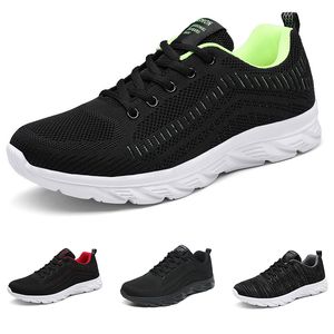 Koşu Ayakkabıları Siyah Beyaz Yeşil Kırmızı Gri Jogging Yürüyüş Düşük Nefes Alabilir Yumuşak Multi Mens Sneaker Klasik Açık Hava Dışarıda Eğitmenler Gai