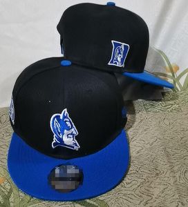 2024 Tüm Team Fan's USA Kolej Beyzbol Ayarlanabilir Alabama Crimson Mavi Şeytanlar Şapka Tarla Karışımı Sipariş Boyutu Kapalı Düz ​​Fatura Taban Top Snapback Caps Bone Chapeau A2