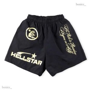 Hell Star Shorts Men's Shorts Summer Hellstar Classic Flame Letter Print Rhude Short Men Women Short Pants Rhude Short Streetwear Terry Fabric Casual Trousers 147