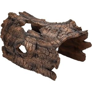 Koi Predator Controls Artificial Log Fish Holes Aquarium Decoration Brown Aquatic Pet Supplies Products 240226