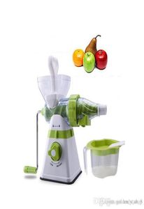 Ny hushållshandbok Juice Maker Fruit Grönsaker Vetegräs Juice Machine MullTifunction Juice Extractor för hemkök1231081