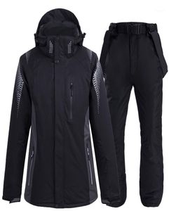 Paare Skifahren Jacken Und Hosen Männer Frauen Ski Anzug Snowboarden Sets Warme Winddicht Wasserdichte Schnee Outdoor Winter Kleidung12963808