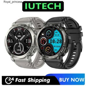 Altri orologi IUTECH S56S Chiamata Bluetooth Intelligente Monitoraggio della salute degli uomini IP68 Nuoto impermeabile + Modalità sportiva Intelligenza Q240301