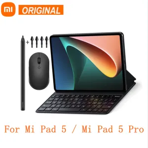 コントロールオリジナルXiaomi Mi Pad 5/5 Pro Magic TouchPad Keyboard Case 63ボタン1.2mmキーストロークタブレットカバー磁気ケーススタイラスマウス