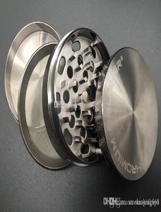 63 mm, 4 Teile, Chromium Crusher Kräutermühle. Schwerere und stärkere Mühle aus Zinklegierung mit schönem poliertem Chrom im Vergleich zu Sharpstone gr7892833