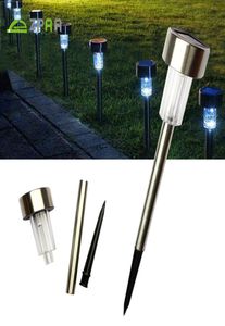 5st LED Solar Lawn Lights Waterproof Garden Lights Landscape Lighting Pathway Lamp för gårdsblommor Plantsoutdoor Aisle2111020