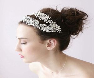 Eleganti diademi di lusso Accessori per capelli Fermagli per capelli in cristallo da sposa Fascia per capelli Vite Copricapo da sposa Accessori per capelli da sposa2231563