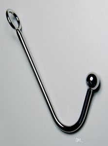 Stainless Steel Anal Hooks Anal Balls BDSM Fetish Anal Plug Adult Sex Toys Anal Hanger Fe Belt Device Butt Plugs7362643