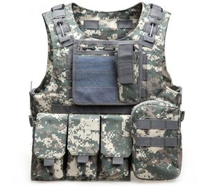 Tactical Vest Mens Tactical Hunting Vests Outdoor Field Airsoft Molle Combat Assault Plate Carrier CS Outdoor Jungle Equipment4483000