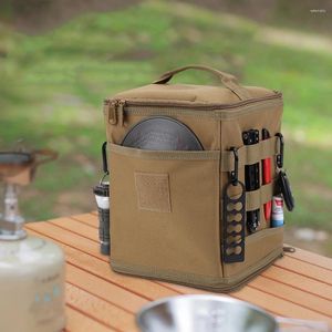 Storage Bags Propane Stove Box Multipurpose Car Trunk Bag Wear Resistant Large Capacity Outdoor Utensils