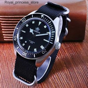 Other Watches ADDIESDIVE Business Wrist es sapphire bubble mirror pot cover glass BGW9 Super Luminous 20Bar Simple Men Mechanical es Q240301