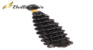 9a Deep Wave Hair Human Weaves Extensions 1 Bunt 1024 tum obearbetad brasiliansk tjockt inslag naturligt färg Julienchina7166391