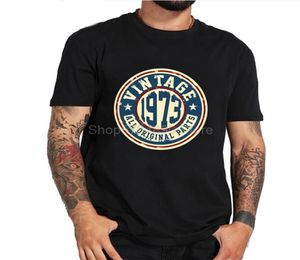 Retro 1973 All Original Part Tshirt Homme Gift for Dad Birthday T Shirt Father039S Day Tee Mens Vintage Classic 70039s clot4063784