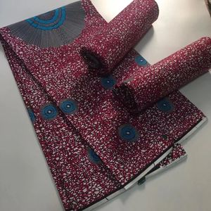 Afrikanischer Stoff aus 100 % Baumwolle, echtes Wachs, Ankara-Stoff, 6 Yard, afrikanischer Druckstoff, Hochzeitskleid, afrikanischer Stoff, Großhandel 240223