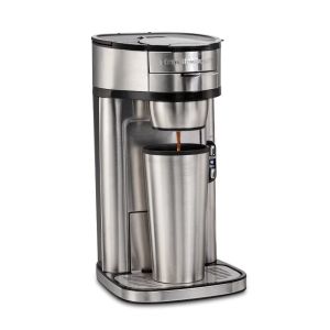 Tools Beach The Scoop SingleServe Coffee Maker, 14 oz., Stainless Steel, Model 47550