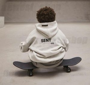 Crianças meninos meninas hoodies clássico silicone volta 3d carta oversize solto com capuz eua moletom pullover skate beisebol algodão cl6237497