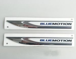 Para vw golf 6 golf 7 lavida azul movimento esporte porta lateral fender folha emblema logotipo adesivos 5480627