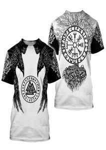 Viking symbol odin Tattoo 3D Printed men t shirt Harajuku Fashion Short sleeve shirt summer Casual Unisex tshirt tops WS358 21044946051