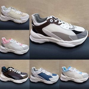 Run 55 tênis femininos sapatos designer de couro lona tênis de borracha genuína camurça meias botas ruber sola sapatos 483