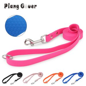 Leashes PVC Pet Leashes Honeycomb Pattern Cat Leash Candy Colors Rope Dog Leashes for Small Medium Dog