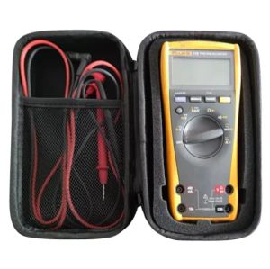 Tillbehör Nyaste Hard EVA Protect Box Storage Bag Bär täckningsfodral för Fluke 175 177 179 Truerms Digital Multimeter