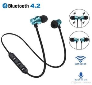 XT11 Magnetic Bluetooth 42ワイヤレスステレオヘッドセットInear HeadPhone Earphone8837269