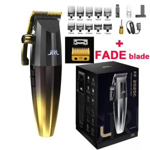 Триммеры Fade Blade Jrl 2020c Hair Clipper Professional Electric 7200RPM Высокая мощность безмолвные волосы триммер для парикмахерской.