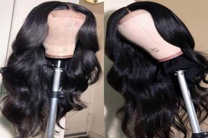 IShow Indian Body Straight Curly 40 tum lång peruk Peruansk djup lös spets frontala mänskliga hår peruker vatten mänskligt hår spets front wig3792267