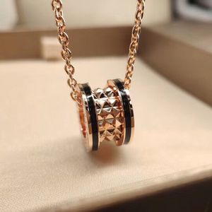 Collana di design serie Honeycomb per donna Riproduzioni ufficiali placcate in oro 18 carati Misura europea 925 gioielli in argento moda regali premium con scatola 014