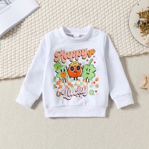 Clothing Sets Toddler Baby Girls Boys St Patrick S Day Outfits Lucky Charm Sweatshirt Pullover Top Green Shamrock Pants Set Cute Irish